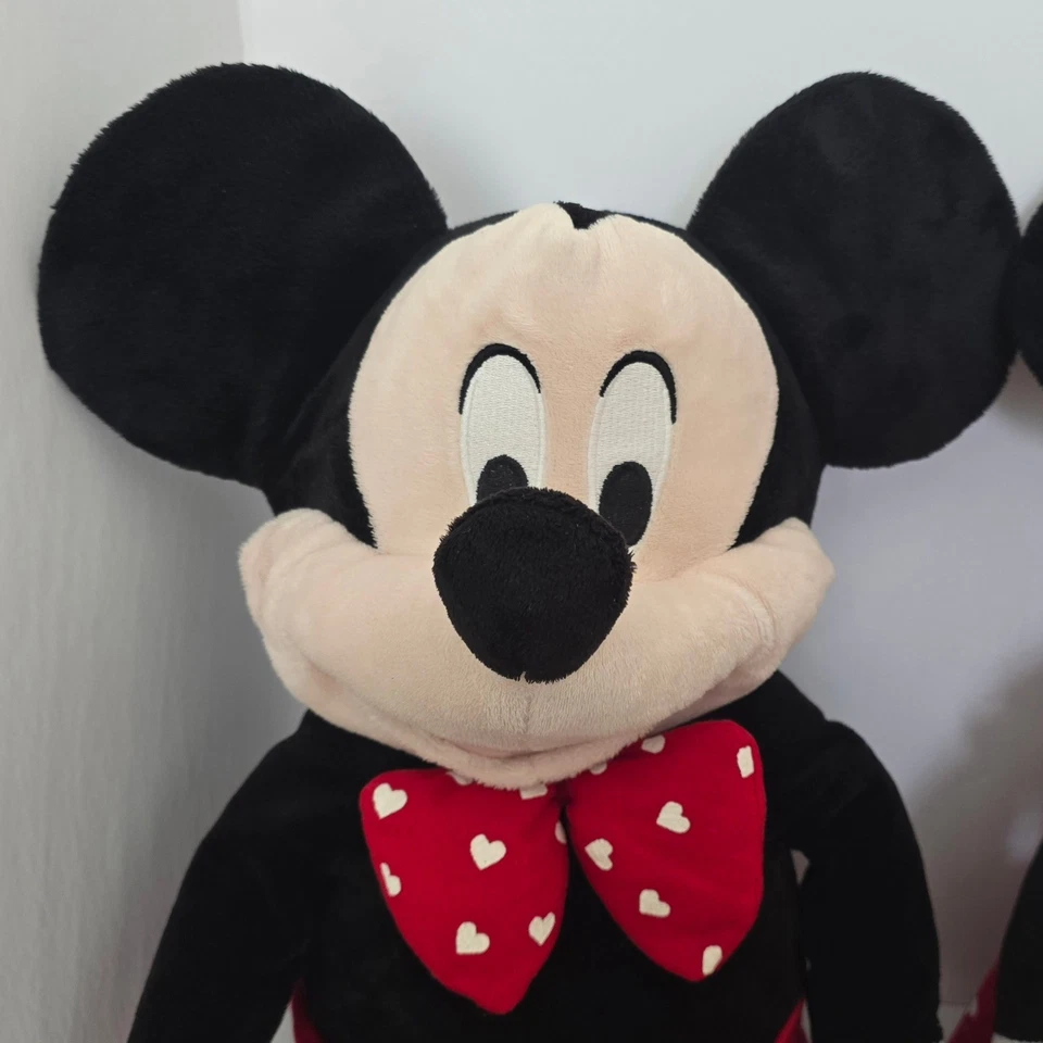 Vintage 90's Disney Mickey & Minnie Mouse Large Plush Stuffed Toy DanDee - Image 4 of 4