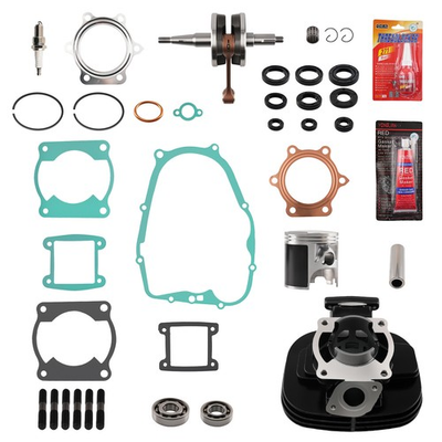 #ad #ad Piston Cylinder Crank Engine Rebuild FOR Yamaha Blaster 200 66 Gasket Seal Kit $95.29