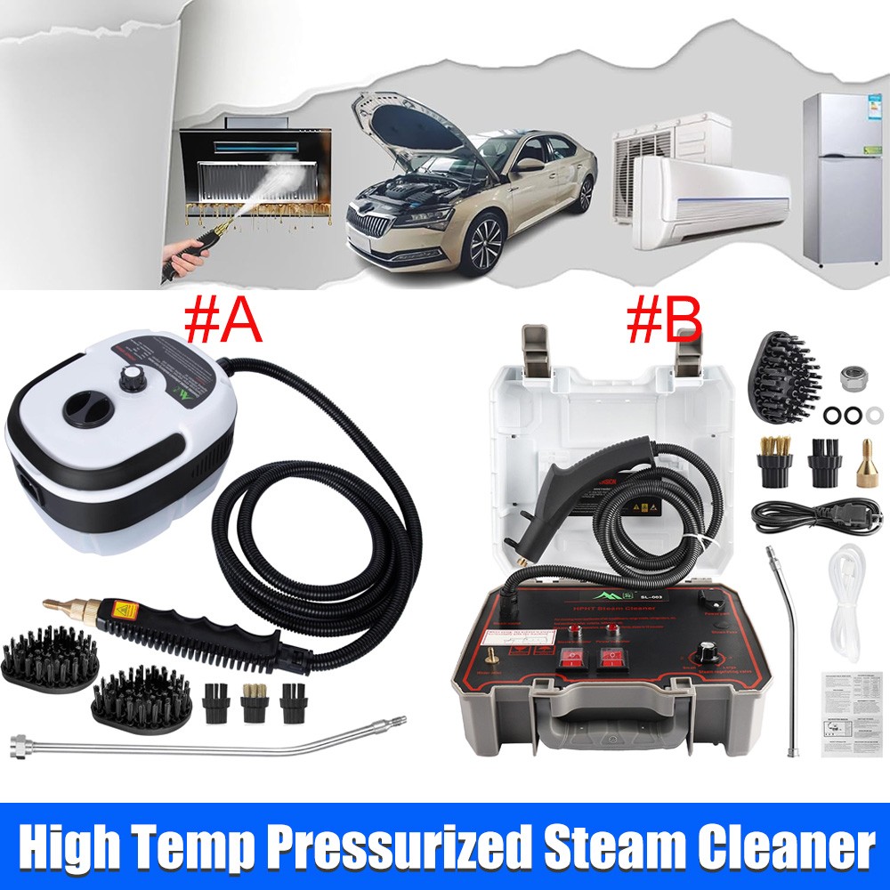 3500W Handheld Car Detailing Cleaning Machine High Temp Steam Cleaner Household
