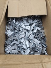 QTY 2500 1/2" Open Seals For Steel Strap - Strapping Clip Push Seals
