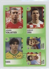 2006 Candy World Cup Stickers Johan Vonlanthen Darijo Srna Kaka Andriy Vorobei