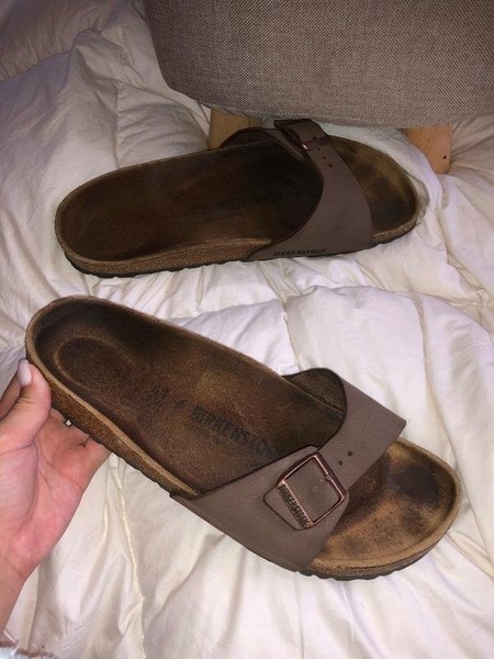 Men Birkenstock Sandals Brown 41