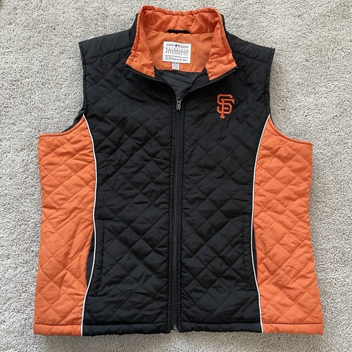 San Francisco Giants Puffer Vest Womens Size XXL MLB G-III Carl Banks SF Rare