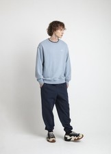 Unbranded Blue Crew Neck Sweatshirt Men Women Streetwear Top