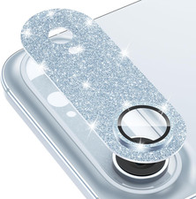 for Iphone 17 Air Camera Lens Protector, Metal Aluminum Alloy Tempered Glass Cov