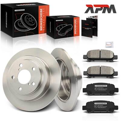 Bremsscheiben Bremsbeläge Hinten 266mm für Subaru Forester SF SG Impreza GF GD