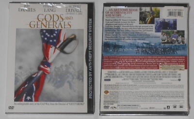 Gods and Generals movie - Jeff Daniels, Stephen Lang - sealed U.S.