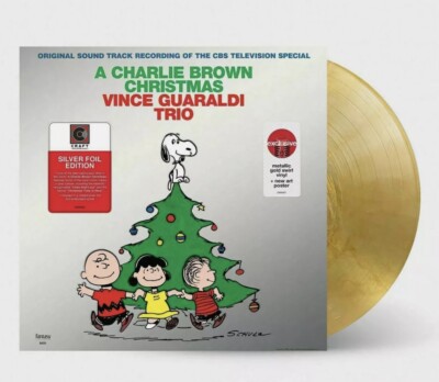Vince Guaraldi Trio : A Charlie Brown Christmas Gold Swirl Vinyl