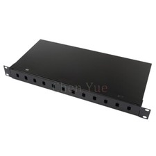 Fiber Optic Terminal Box 12 core SC LC No Adapter Pigtail 12 Ports Patch Panel