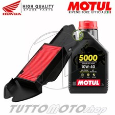 KIT TAGLIANDO HONDA  SH 150 2005 2006 2007 2008 OLIO MOTUL FILTRO ARIA SH150