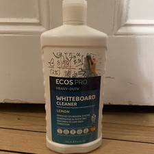 Ecos Pro Heavy-Duty Whiteboard Cleaner Dry Erase Boards 17 oz Lemon Scent NEW