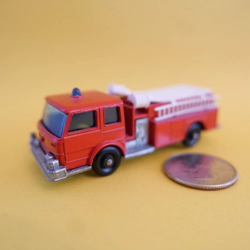 Matchbox Fire Pumper Truck #29 - Vintage Matchbox - Matchbox by Lesney