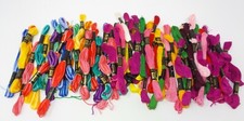 Lot of 82 Designs for the Needle Embroidery Floss Skeins - 8.75yards Multicolor