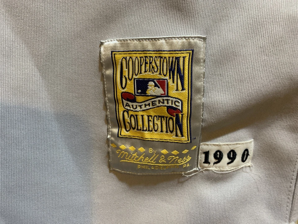 Barry Bonds Pittsburgh Pirates Jersey Mitchell & Ness 1990 - Image 2 of 4