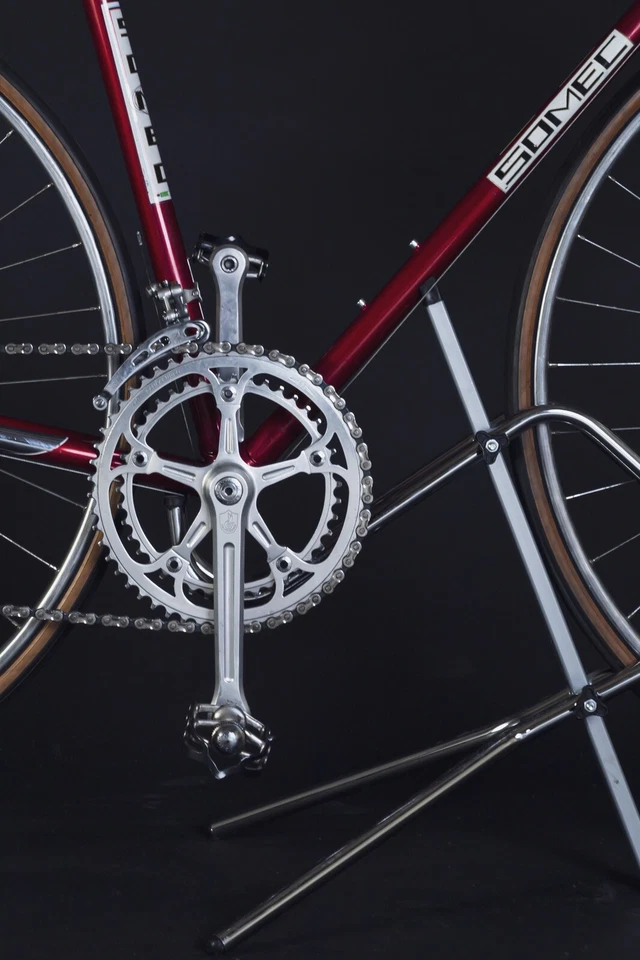 Restauriertes Somec Rennrad mit Campagnolo Super Record Gruppe - Bild 4 von 4