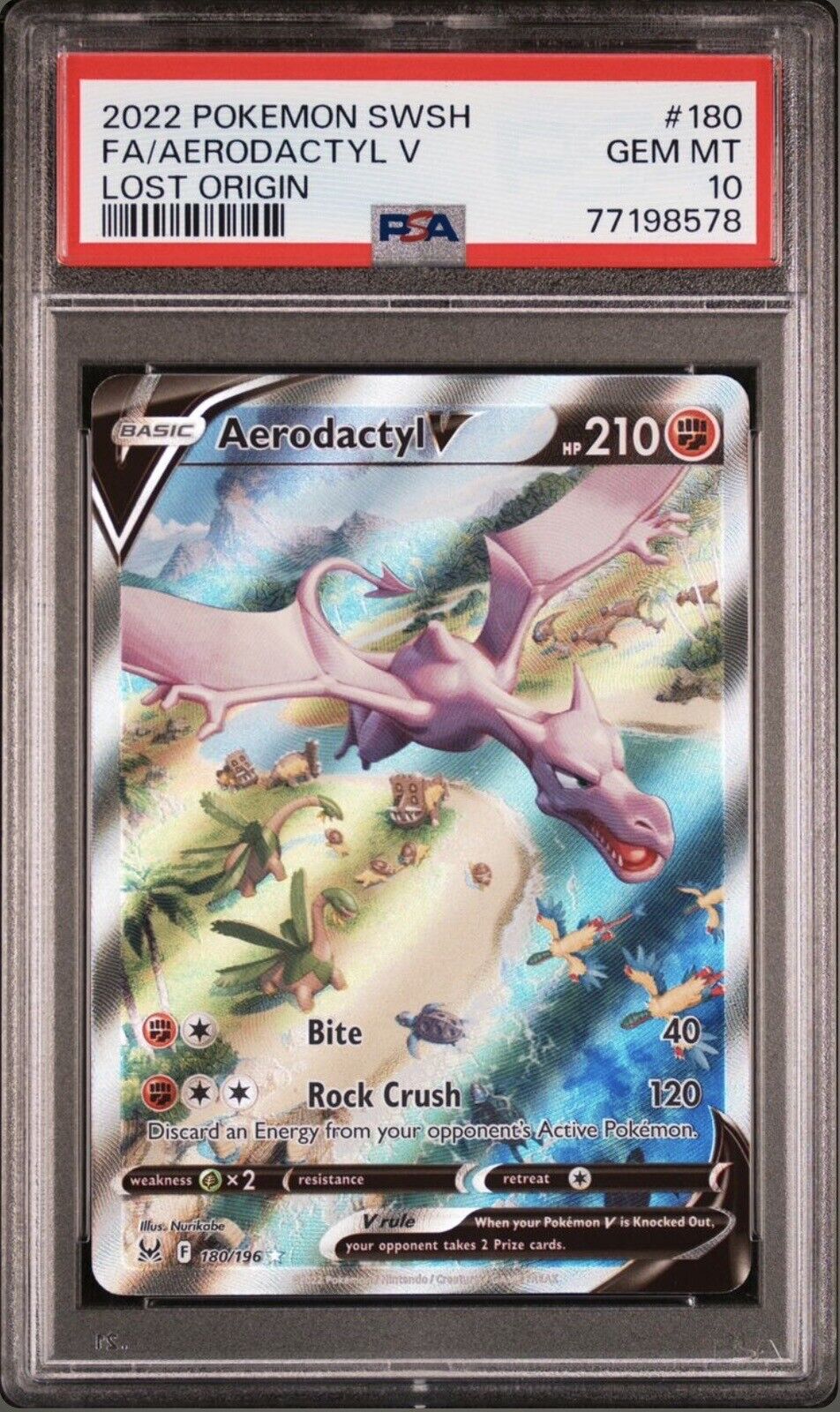 Aerodactyl V Alt Art Psa 10 for Sale in Fresno, CA - OfferUp