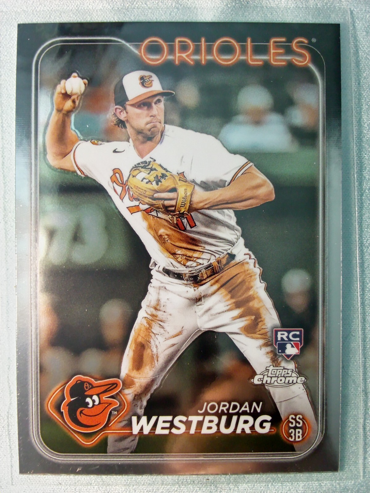 2024 Topps Chrome - #277 Jordan Westburg (RC) Baltimore Orioles - Bx2