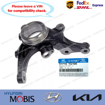 517151G100 Genuine Front Left Steering Knuckle for Accent KIA Rio