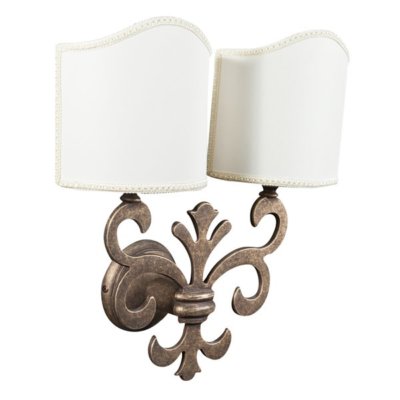 Applique Da Parete 4 Luci Stile Giglio In Ottone - Made In Italy, Classico E Elegante Per Interni - Foto 12