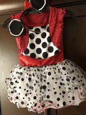 CURTAIN CALL COSTUMES  MINNIE MOUSE Costume  sparkles  Child Small E1285