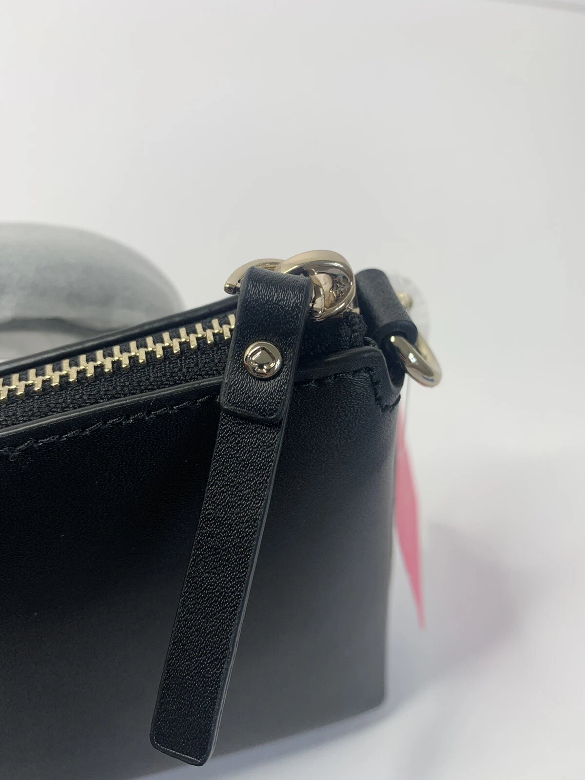 Nuova borsa a tracolla Kate Spade Sawyer Street Declan in pelle nera ITM303