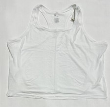 Women's Seamless Racerback Tank Top - All In Motion White 3X