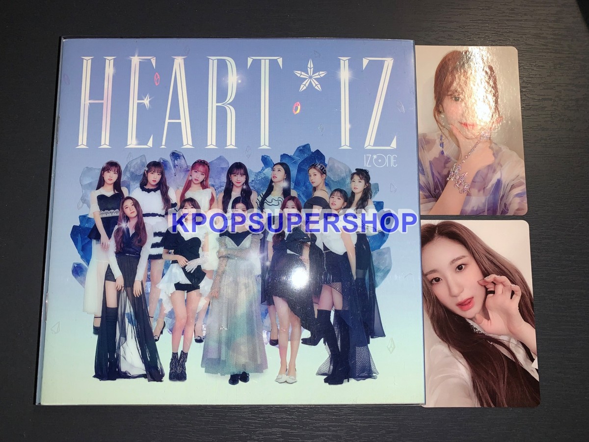 IZ*ONE 2nd Mini Album Heart IZ CD Sapphire Group Ver 2 Chaeyeon