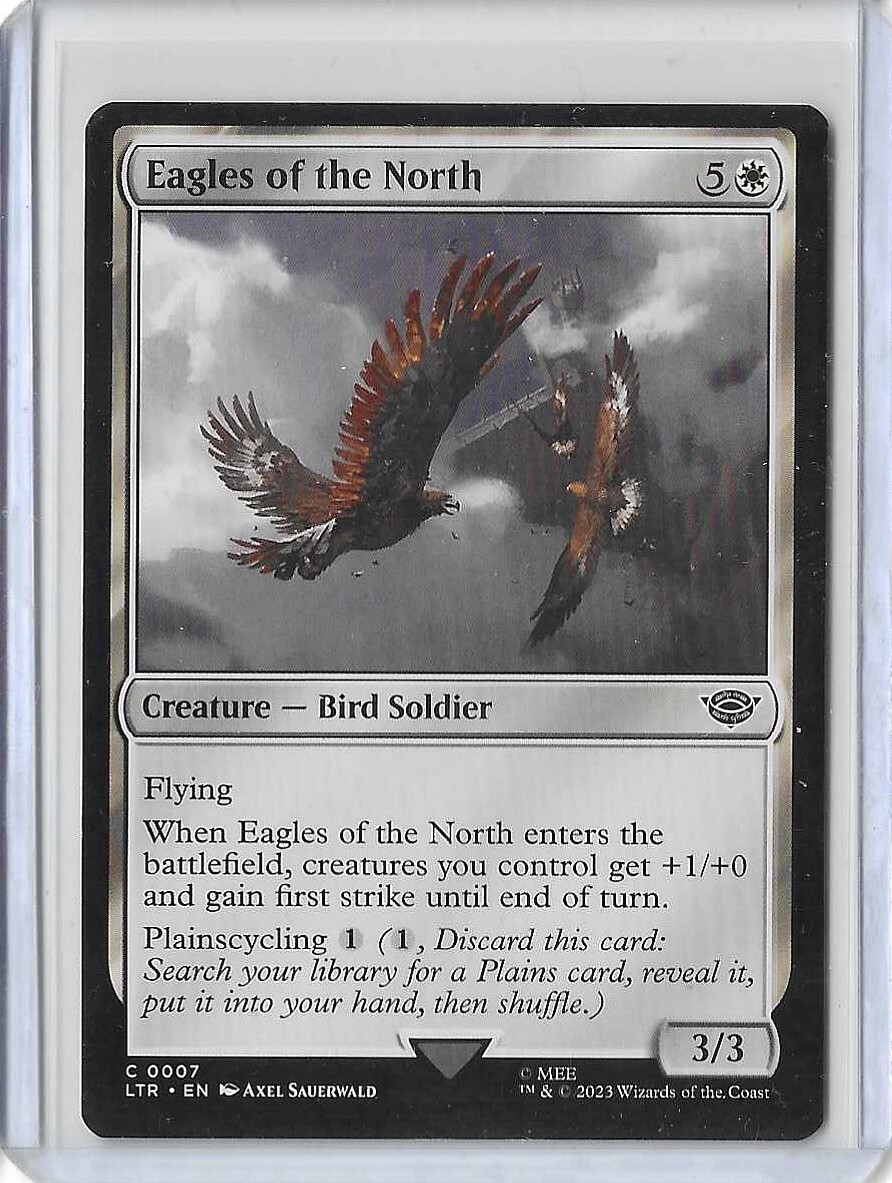 MTG Eagles of the North Lord of the Rings (LTR) Common Magic Card #0007  Unplayed | eBay