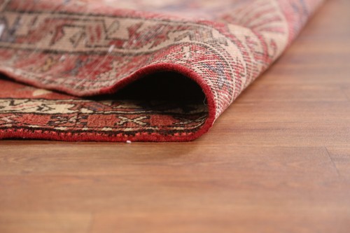 Geometric Heriiz Tribal Traditional Hand-made 9ft Hallway Runner Rug 3x9 Carpet - Picture 18 of 20