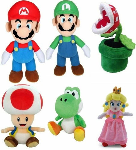 mario and luigi plush dolls