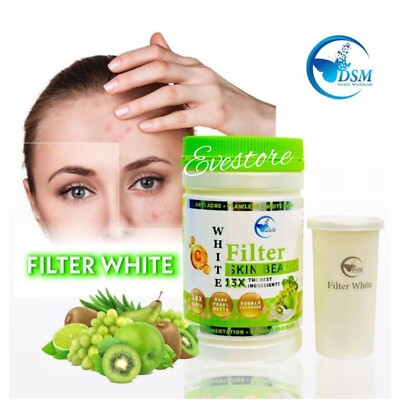 Phyto DSM FILTER WHITE SKIN BEAUTY. 13X  850gx 1 Jar.