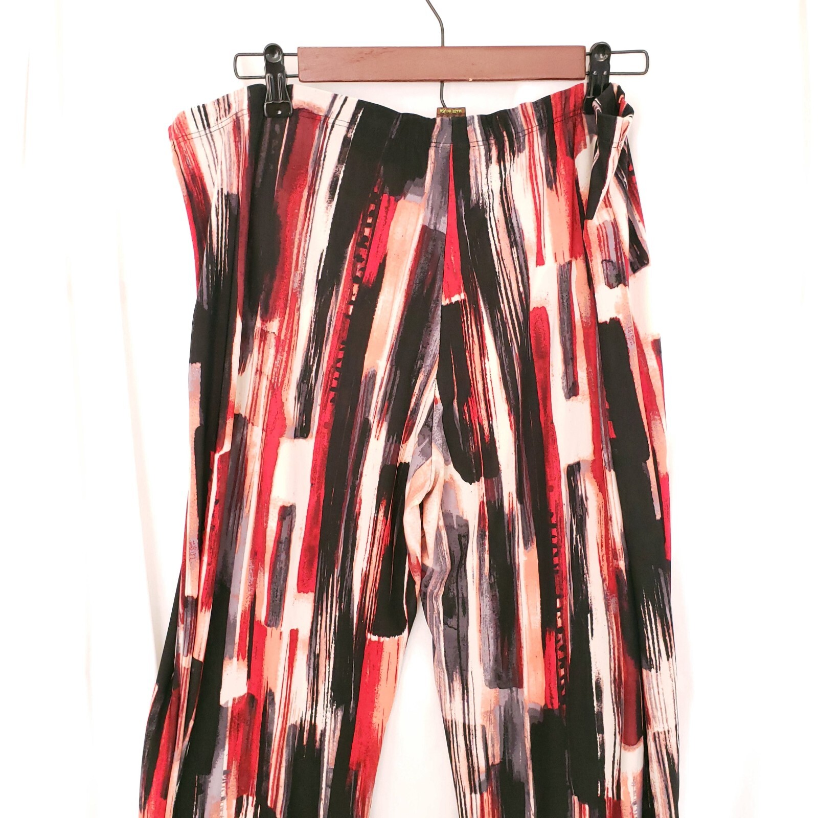 24/7 Comfort Multicolor Pattern Straight Wide Leg… - image 10