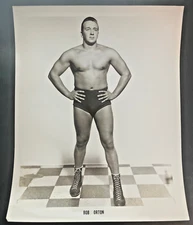 BOB ORTON 1960's WRESTLING WRESTLER STAR VINTAGE PROMOTIONAL  8 x 10 PHOTO