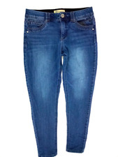 Democracy AB Technology Women's Blue Denim Stretch Tapered Jean Size 8 32"x27"