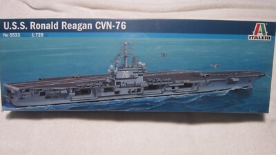 ITALERI U.S.S. RONALD REGAN CVN-76 1/720 SCALE