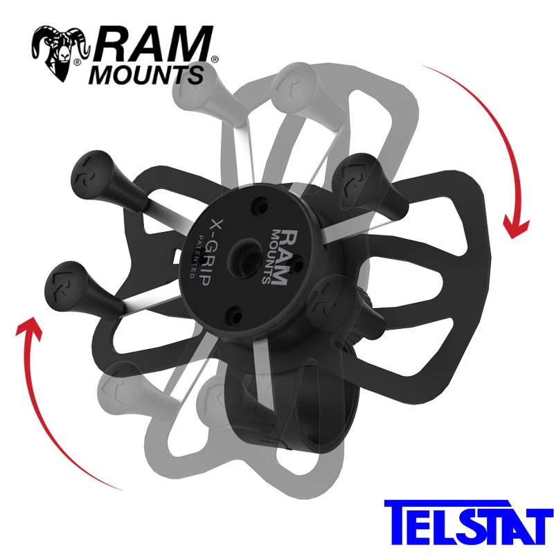 RAM Bike Handlebar Phone Mount RAP-460-UN7U iPhone 14 14Pro & 15Pro Galaxy S23 - image 4 of 4