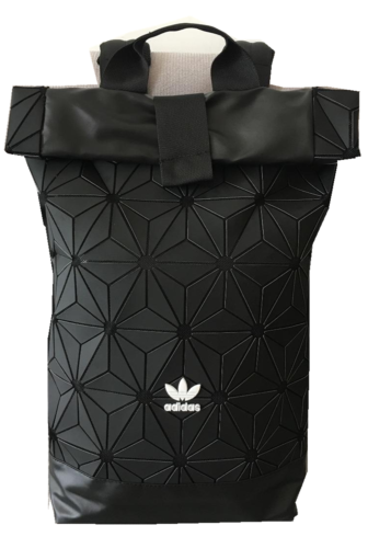 Herren Damen Adidas Rucksack 3D Freizeit Schultasche Sport Backpack Weiß Schwarz - Afbeelding 1 van 18