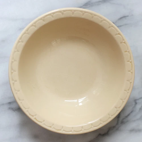 Vintage Syracuse China Econo Rim 6" Soup Bowl Tan Diner Cafe Restaurant Ware