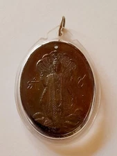 Lp Kalong - Rian Phra Narai - 2536 B.E - Wat Khao Leam -100% Genuine Thai Amulet