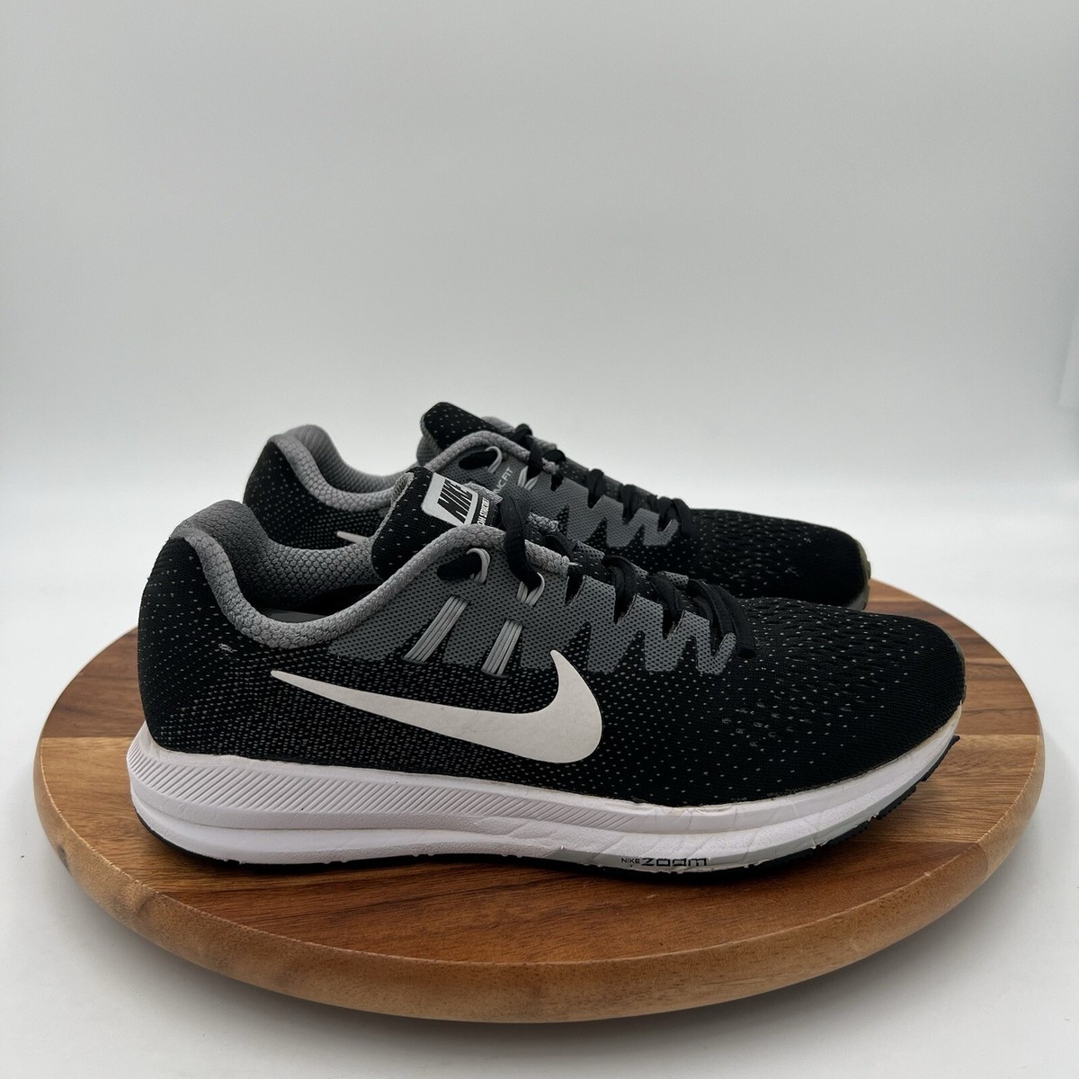 Size 8.5 Nike Womens Air Zoom Structure 20 849577003 Black Size 8.5 Nike Womens Air Zoom Structure 20 849577003 Black
