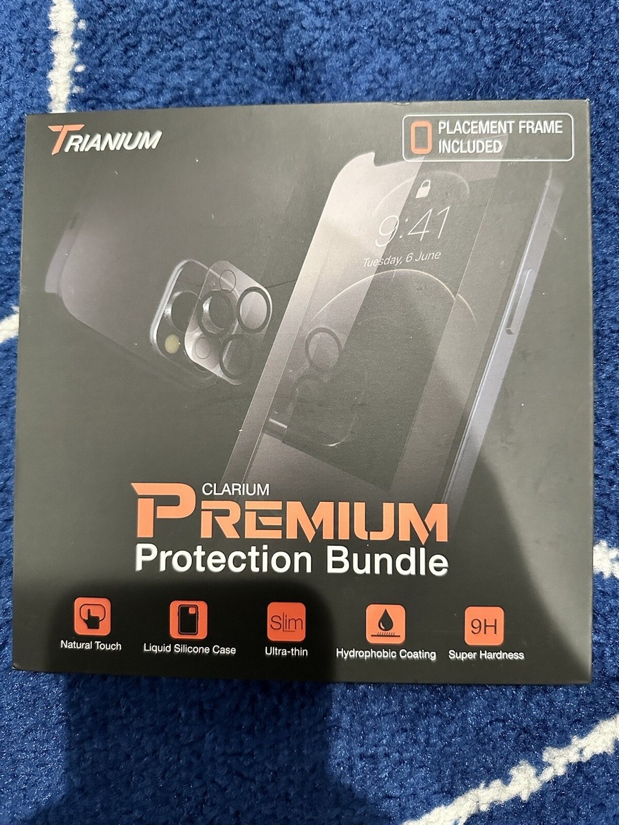 Trianium premium protection bundle for iPhone 12 Pro Max