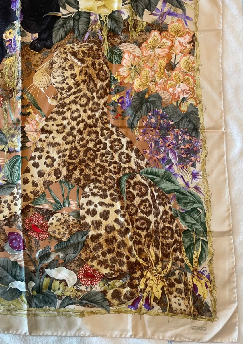 Gucci panther scarf sales