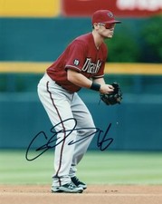CHRIS OWINGS ARIZONA DIAMONDBACKS SIGNED AUTOGRAPHED INFIELD 8X10 PHOTO W/COA