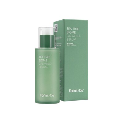 FARM STAY Tea Tree Biome Calming Serum 50ml / 1.69 fl oz FREE STANDARD SHIPPING