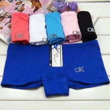 6 Pack Women Boxers Shorts Cotton Girls Ladies Knickers Underwear Panties