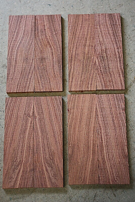 BUBINGA / AFRIKANISCHES PALISANDER Rasierwaage kleiner Messergriff Furnier Inlay Set 5mm