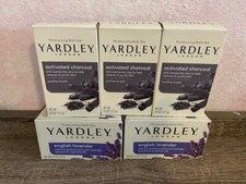 5 YARDLEY MOISTURIZING BATH BAR 4 oz Each