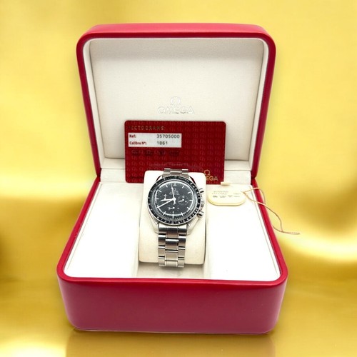 Omega Speedmaster Professional Moonwatch Chrono Black Dial Manual Wind 3570.50