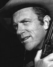8x10 Print James Arness Gunsmoke Courtesy CBS #7533