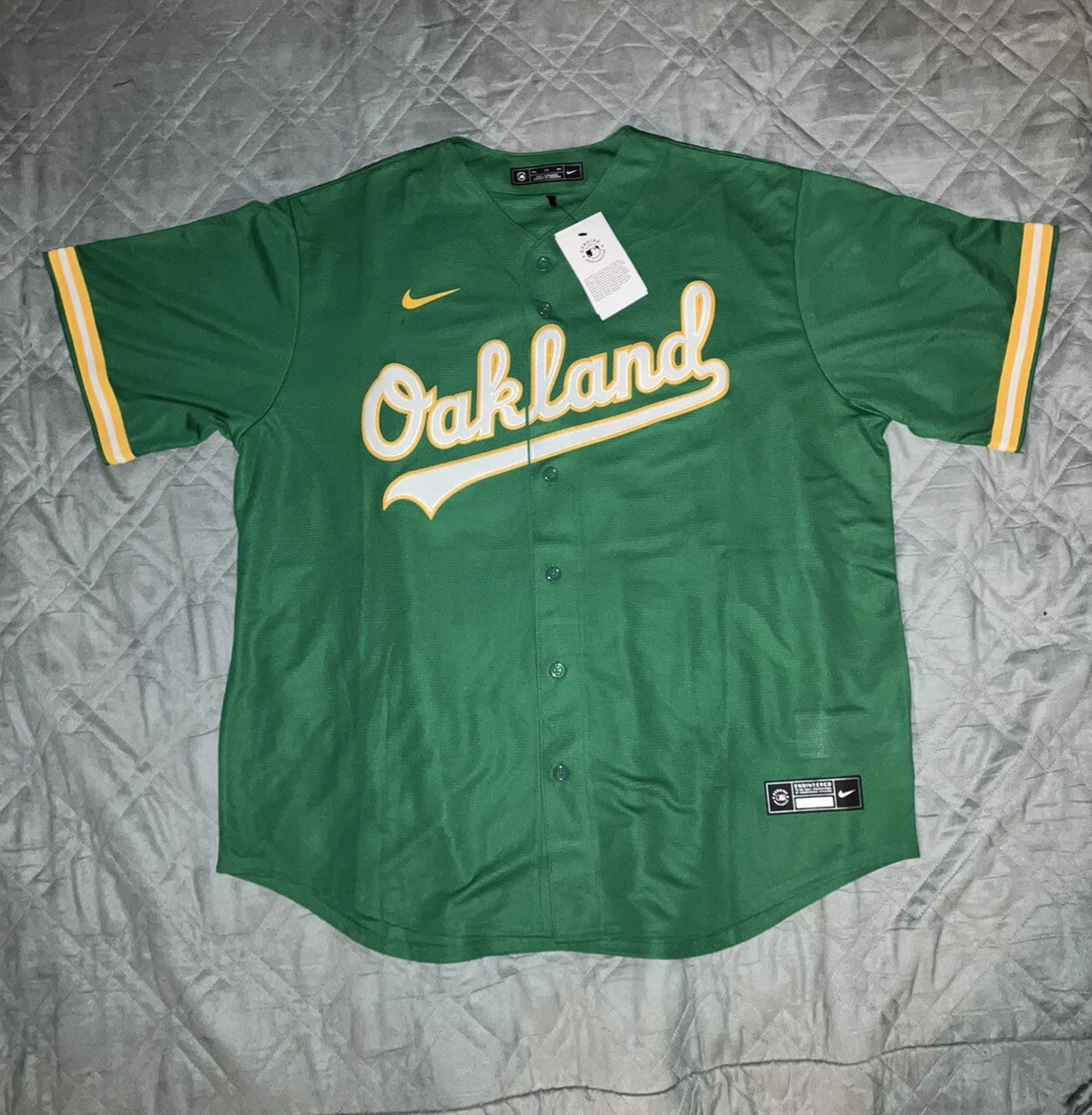 NWTs Nike Oakland Athletics Matt Chapman #26 MLB Baseball Jersey Sz 2XL  Green